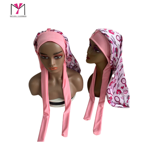 MUYANG 2026 Bonnets longs de créateur personnalisés avec logo et bouton en satin – Vente chaude - Product Image 1