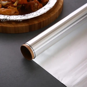 Rouleaux de papier aluminium gaufré de qualité alimentaire pour usage en cuisine, tempérage souple, impression de logo personnalisée, longueur 300 m - Product Image 5