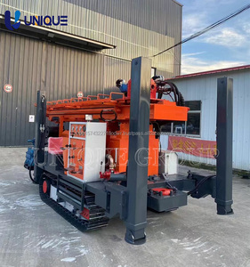 เครื่องเจาะบ่อน้ำแบบโรตารี่ดีเซล JJEM Crawler-Mobility พร้อมระบบส่งกำลัง 300 เมตร ปั๊มเกียร์บ็อกซ์ เครื่องอัดอากาศ ระบบกรองทรายด้วยแรงดัน สำหรับใช้ในบ้าน - Product Image 5