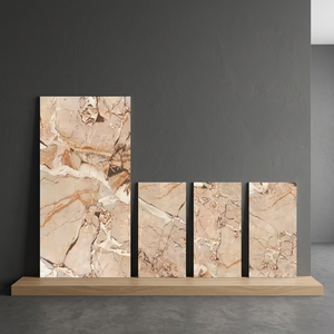 Aeroni Copper 800x1600mm Polished Porcelain Floor And Wall Tiles Copper Marble Design 80x160cm - Product Image 5