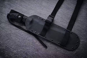 มีดแคมป์ปิ้งอเนกประสงค์คุณภาพสูง HK OEM DIY Pohl Ramb11 MK11 ผลิตด้วยมือจากเหล็กกล้าไร้สนิม D2 ความหนา 3.0 มม. ยาว 15 ซม. ด้ามจับ G10 - Product Image 5