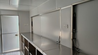 Maison conteneur extensible, restaurant conteneur mobile, bar et café préfabriqués en conteneur avec cuisine complète
