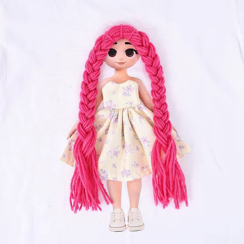 Coiffure rose - 6