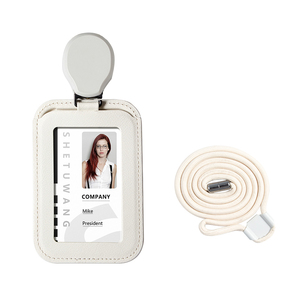 Porta Tarjetas de Empleado Casekey con Diseño Creativo y Cordón de Trabajo con Porta Identificación, Porta Tarjetas de Crédito Anti-robo - Product Image 2