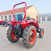 Hocheffizienter 70 PS Pflug-Traktor Multifunktionaler Hydraulischer Bodenbearbeitungs-Traktor Landwirtschaftlicher Leichter Diesel-Traktor