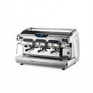 Machine à expresso Pandorra Galileo E61, groupe E61, importation italienne, acier inoxydable, double tête, machine à café professionnelle - Product Image 1