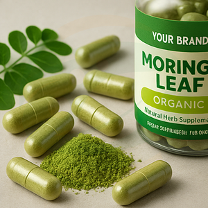 Suplemento Orgânico para Adultos OEM, Cápsulas de <span class=keywords><strong>Moringa</strong></span> para Equilíbrio Nutricional, Aumenta a Energia, Metabolismo e Suporte Imunológico - Product Image 2