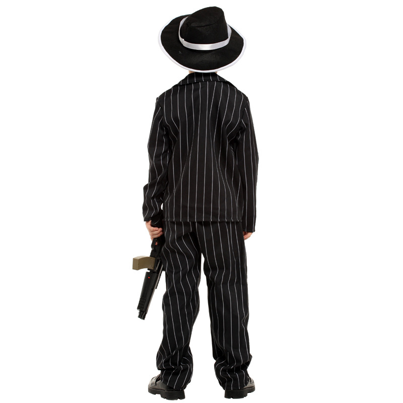 Child Gangster Costumes - Kids Gangster Girl & Boy Halloween Costume