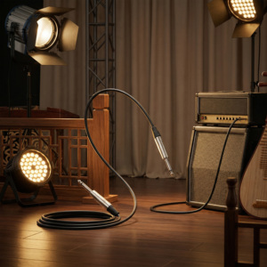 <span class=keywords><strong>Cable</strong></span> de Audio Mono TS <span class=keywords><strong>a</strong></span> TS de 6.35mm y 23AWG, Precio de Fábrica, <span class=keywords><strong>para</strong></span> Monitores de Estudio, Bajo, <span class=keywords><strong>Guitarra</strong></span> y Teclado - Product Image 5