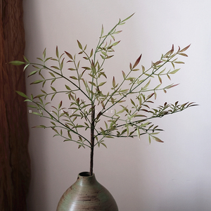 <span class=keywords><strong>Nandina</strong></span> bambú flores artificiales flores no reales <span class=keywords><strong>flor</strong></span> interior boda decoración hogar Decore artículo ornamento para ajustes interiores - Product Image 1