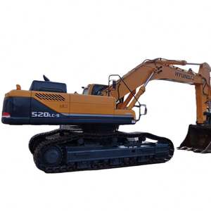 Excavadora Hyundai 520LC-9 Usada de 52 Toneladas, Excavadora Grande de Segunda Mano, Máquina de Movimiento de Tierras Hyundai 520 a Precio Económico - Product Image 1