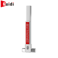 Serrure de porte coulissante double en fer coupe-feu avec barre de poussée à clé, haute qualité, certifiée CE, pour évacuation sécurisée