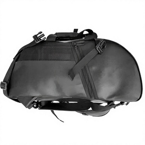 Customized Luxury Sport 600D PVC Genuine Leather Coated Cardura Gym Duffle Backpack Quick Access Pockets Waterproof 20-35L <b>Men</b> - Product Image 1