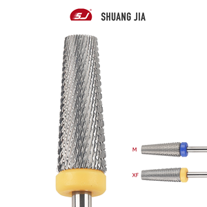 SHUANGJIA professionale 6mm punta per unghie in carburo tempestato di diamanti per Manicure elettrico Gel e acciaio accessorio per smalto - Product Image 3