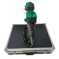 Pistola de soldadura por extrusión de plástico portátil, máquina de soldadura por extrusión de varilla de soldadura PE/PP, motor Metabo