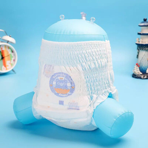 Vente en gros de couches pour bébés à prix réduit, couches jetables pour bébés de qualité B, confortables et mignonnes - Product Image 4