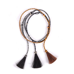 Weilai — panier de cheveux de <span class=keywords><strong>cheval</strong></span> tissé rouge, pour pompon, frange de cheveux - Product Image 6