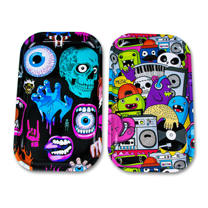 Tùy chỉnh kim loại tin thuốc lá cán tấm thuốc lá cán khay mẫu tùy chỉnh 27*16cm khói cán Khay giấy - Product Image 2