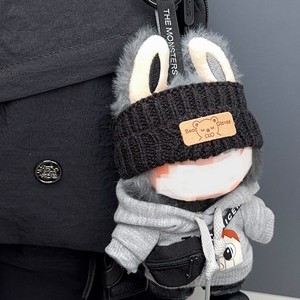 Nuevo Conjunto <span class=keywords><strong>de</strong></span> Ropa <span class=keywords><strong>para</strong></span> <span class=keywords><strong>Muñecas</strong></span>: Abrigo Gris, Pantalones Deportivos, Bolso Cruzado <span class=keywords><strong>de</strong></span> Peluche, Diadema, Ropa Unisex <span class=keywords><strong>para</strong></span> Jóvenes - Product Image 2