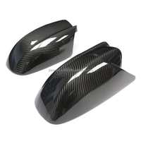 Coque de rétroviseur en fibre de carbone sèche style M - À coller pour Dodge Charger 2015-2023