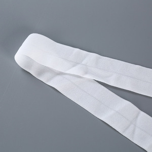 <span class=keywords><strong>Banda</strong></span> Elástica de Nailon de 2 cm de Color Sólido con Borde Plegable para Puños de Chaqueta y Bandas de Manga, para Prendas con Protección Solar - Product Image 2