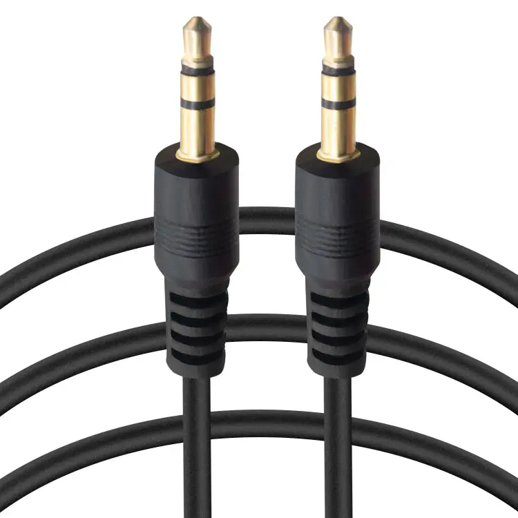 factory supply Audio Jack Aux Cable 3.5mm to 3.5mm stereo cable for PC iPod iphone smartphones MP3 CAR 1.5M