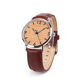 DODO DEER MIYOTA Women Fashion Wristwatch Round Custom Made Watch Dropshipping Wooden Band Wood Luxury Leather 2020 Unisex 2pcs
