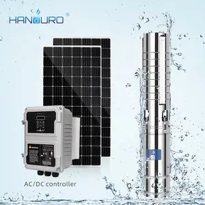 150 M 150 Mét Đầu 220 Volt 220 V 50Hz 60Hz Máy Bơm Cung Cấp Nước Chìm Năng Lượng Mặt Trời Đường Dài