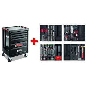 ตู้ลูกกลิ้งเริ่มต้น U05161630พร้อมชุดซ่อมบำรุงช่วง495น. (154ชิ้น) -EAN 8001150041013เวิร์กช็อปกลิ้ง - Product Image 1