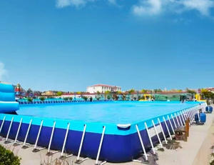 Grand toboggan aquatique <span class=keywords><strong>gonflable</strong></span> pour enfants, château <span class=keywords><strong>gonflable</strong></span> avec support mobile, <span class=keywords><strong>piscine</strong></span> pour les fabricants d'équipements de parcs aquatiques - Product Image 6