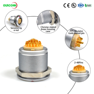 Connecteur Push-Pull 2/3/4/5/6/7/9 Broches, Prise Circulaire d'Aviation Sino, Connecteur de Câble Médical Compatible LEMOS 0B FGG EGG Série - Product Image 3
