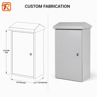 Boîtier de commande OEM personnalisé en acier inoxydable et aluminium pour électronique basse tension - Fabrication de tôlerie