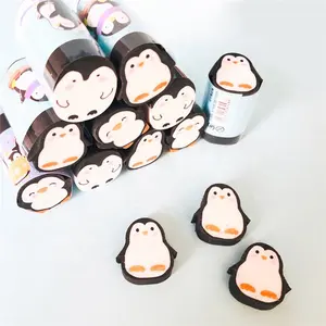 学生儿童奖品可爱的企鹅可揉橡皮文具