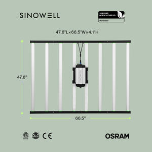 SINOWELL в наличии на складе в США полный спектр регулируемый светодиодный светильник 301b диоды 2968 шт. 4x4 фута - Product Image 3