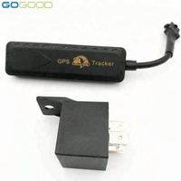 Mini Rastreador GPS en Tiempo Real, Impermeable, para Montar en el Tablero de Autos, Motocicletas y Scooters, con Función de Apagado del Motor, Habilitado para GPRS/GSM