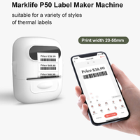 Vente en gros pour les petites entreprises fabricant d'étiquettes de prix pour le bureau à domicile imprimante de codes à barres mini imprimante portable