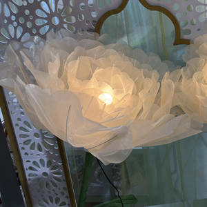 Grande Fiore di Seta Elettrico Apribile e Chiudibile per Decorazioni Matrimoniali, Esposizioni, Abbellimento Vetrine e Creazione di Scenari - Product Image 6