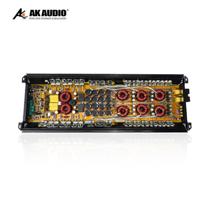 AK-KR35001 แอมพลิฟายเออร์ 1 แชนแนล คลาส D ของเกาหลี กำลังขับ 3500 วัตต์ แอมพลิฟายเออร์กำลังสูงสำหรับระบบเสียงเรือ พร้อมรีโมทควบคุมเสียงเบสและเสียงแหลม - Product Image 6