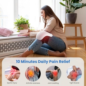 Masajeador de Rodilla Inalámbrico OEM con Calor y Terapia de Masaje con Luz Roja, Relaja los Músculos Tensos para Aliviar el Dolor de Rodilla - Product Image 4