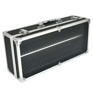 Boîte de rangement et de présentation portable pour pièces de monnaie, avec couvercle en acrylique transparent, capacité de 50 supports pour pièces de monnaie classées PCGS NGC ANACS - Product Image 3