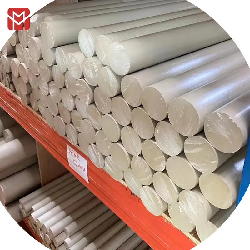 Expert Production 1.75mm-200mm Diameter Plastic Price Natural Pure PEEK Stick Bars Rods