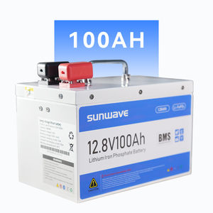 Sunwave 400Ah แบตเตอรี่ Lifepo4 12V 24V 100Ah แบตเตอรี่ลิเธียมไอออนเจล300Ah 200Ah พร้อม BMS กันน้ำ IP 65 - Product Image 3