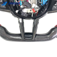 Pour BMW LED Volant en Fiber de Carbone le CS M3 G20 G21 G22 G30 G31 G80 F10 E60 Volant 2017-2024 Support Personnalisation