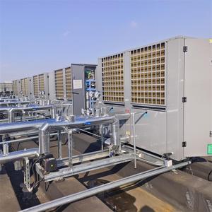 Unidad de Bomba de Calor de Aire en Cascada para Altas Temperaturas, 380V R-410A, Sistema de Calefacción y Refrigeración Industrial Metálico, Ahorro de Energía - Product Image 1