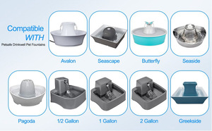 Filtros de Repuesto para Bebedero PetSafe, Carbón Activado y Algodón, Compatibles con Bebedero PetSafe, Embalaje Neutral - Product Image 5