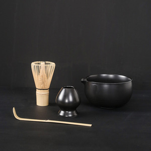 Presentes de Casamento Personalizados Kingze, Conjunto Tradicional de Cerimônia de Matcha, Tigela de Porcelana para Matcha, Estilo Japandi, Chawan de Cerâmica - Product Image 4