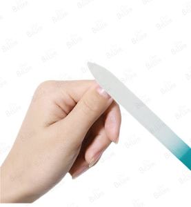 Nouveau design logo personnalisé coloré <span class=keywords><strong>lime</strong></span> à ongles en <span class=keywords><strong>verre</strong></span> nano tchèque durable portable avec étui - Product Image 5