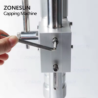 Machine à sertir manuelle ZONESUN ZS-YG20A pour bouchons de parfum, presse à capuchons métalliques