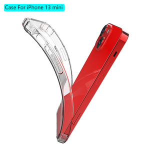 Protector de lente de cámara transparente TPU anticaídas, protección completa de 360 grados, fundas para teléfono móvil con airbag 3D para iPhone 13 Mini - Product Image 3