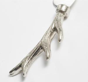 Juego de cuchillos de queso de 3 piezas de Metal hechos a mano de la mejor venta con mango de asta texturizado para boda fiesta restaurante Hotel - Product Image 2